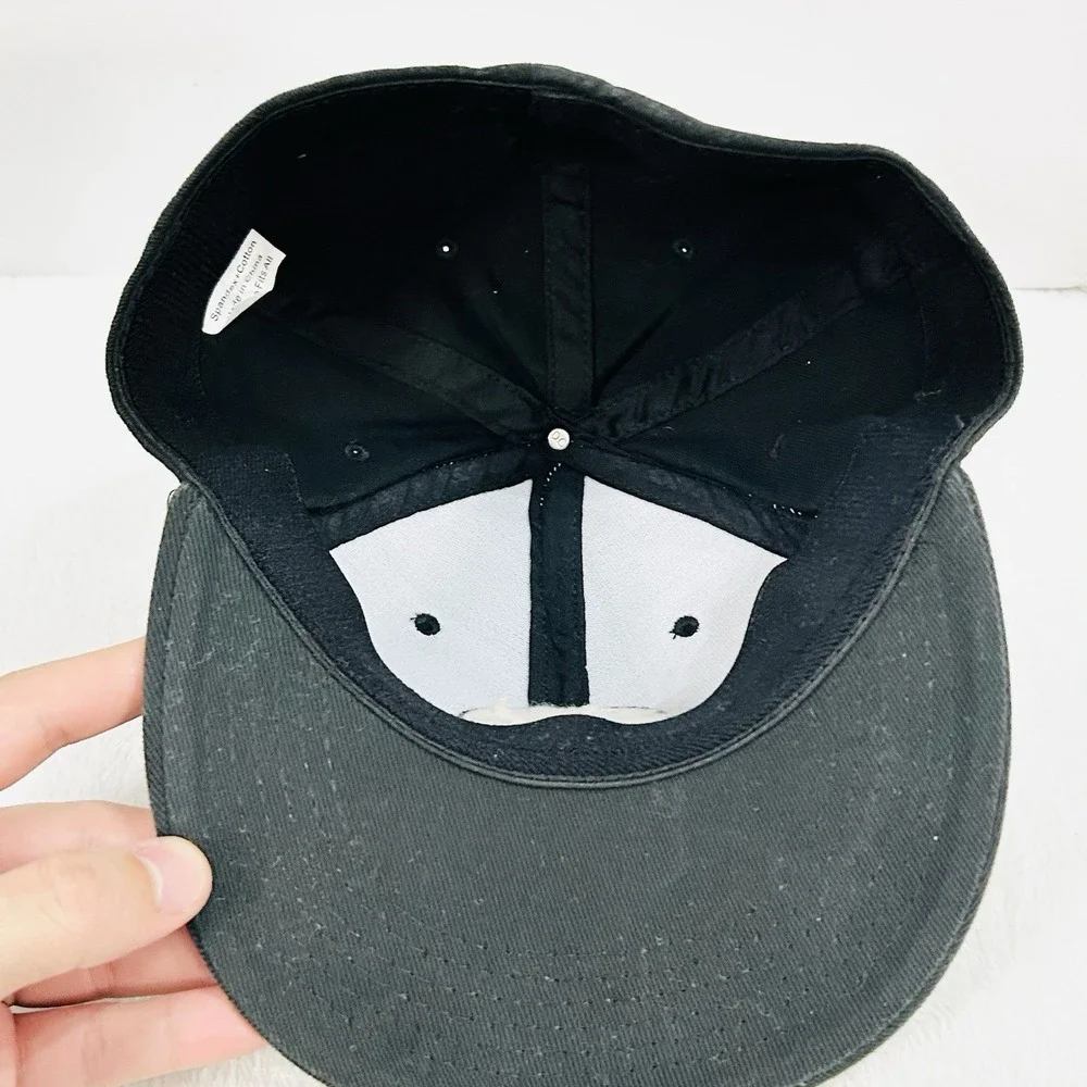 Jack Daniel's Old No. 7 Brand Drink Hat Cap Stretch Flex One Size Black Outdoors